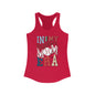 Baseball mom era Women's Ideal Racerback Tank