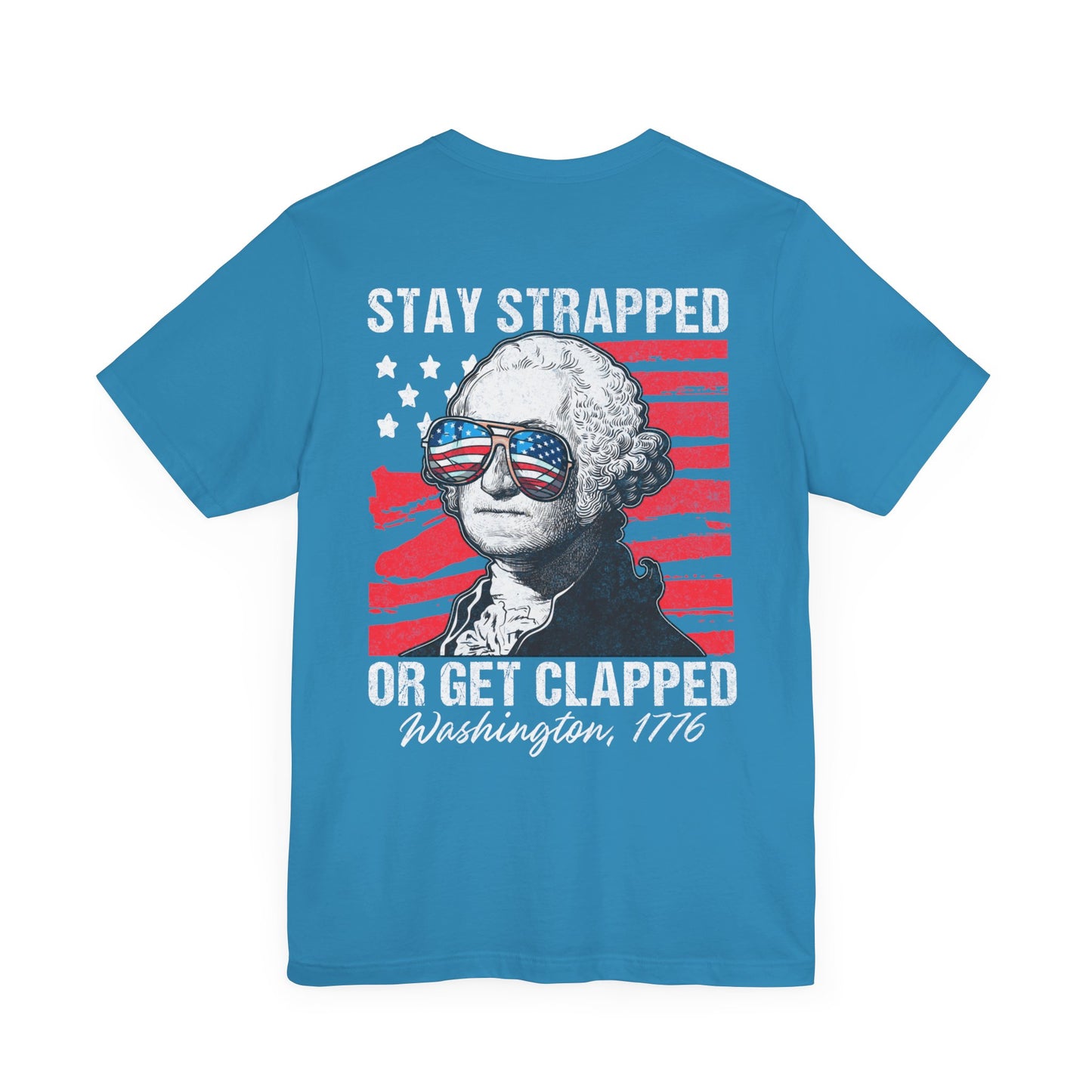 Stay strapped Unisex Jersey Short Sleeve Tee