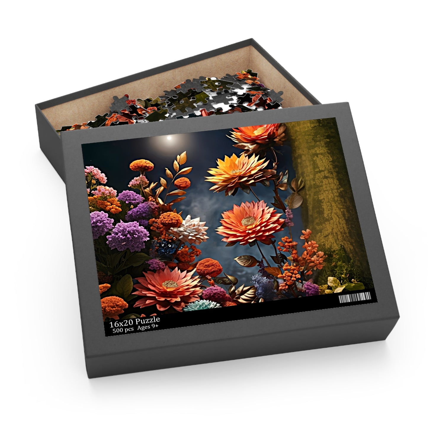 Shadow box Puzzle (120, 252, 500-Piece)