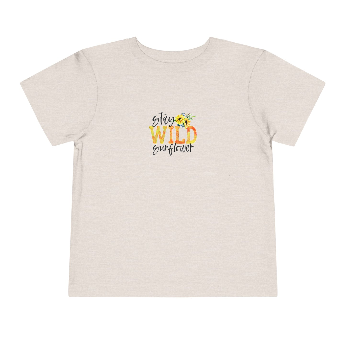 Sunflower Toddler Short Sleeve Tee