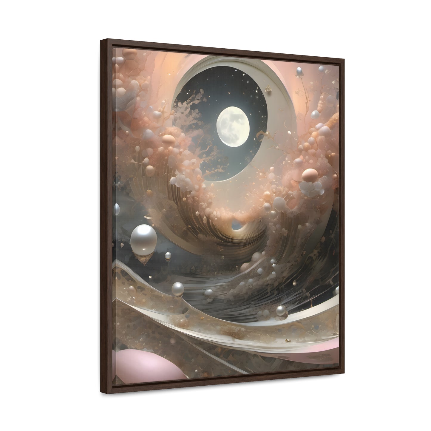 Pearl Deco Gallery Canvas Wraps, Vertical Frame