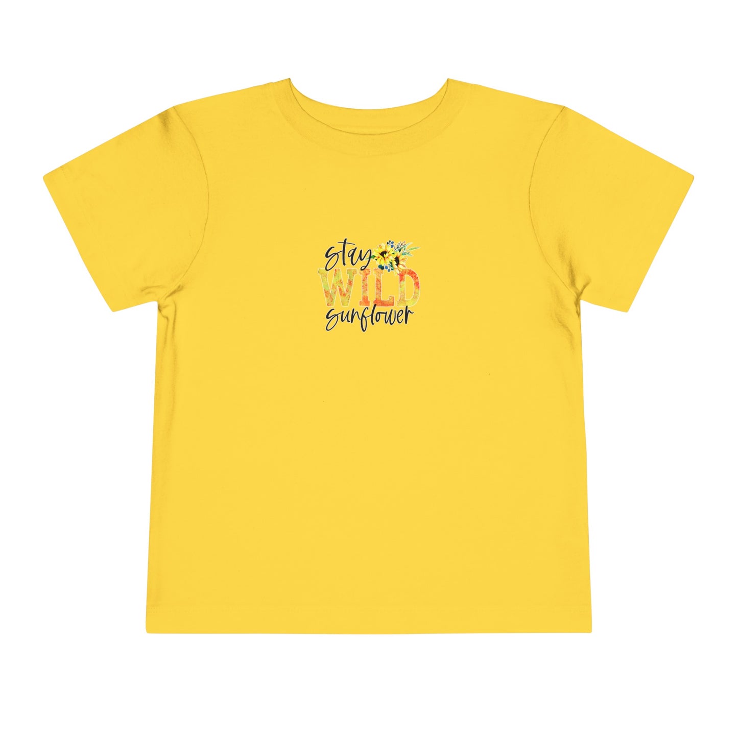 Sunflower Toddler Short Sleeve Tee