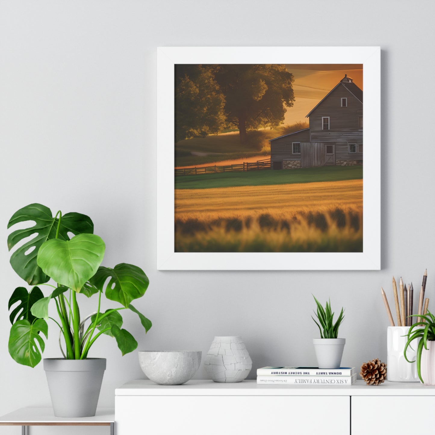 Farmhouse Gallery Canvas Wraps, Vertical Frame