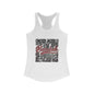 Baseball quotes Women's Ideal Racerback Tank