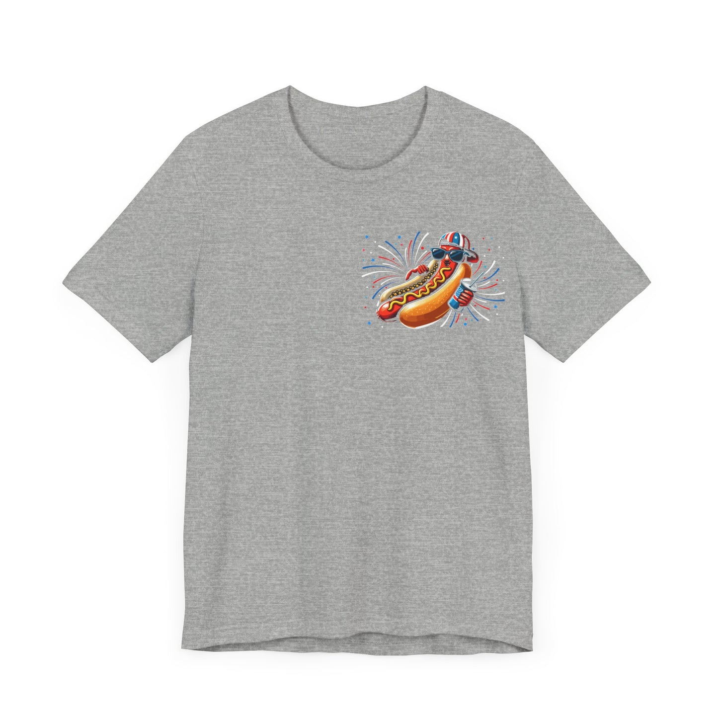 Just here for the weiners Unisex Jersey Short Sleeve Tee