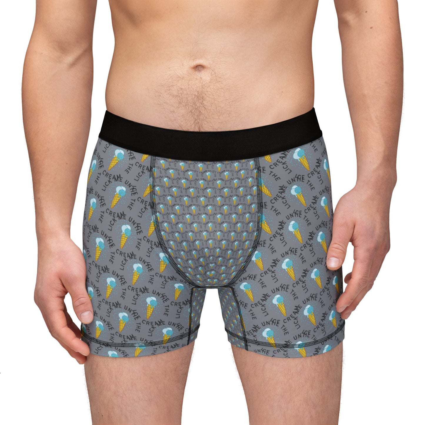 Ice cream Men's Boxers (AOP)