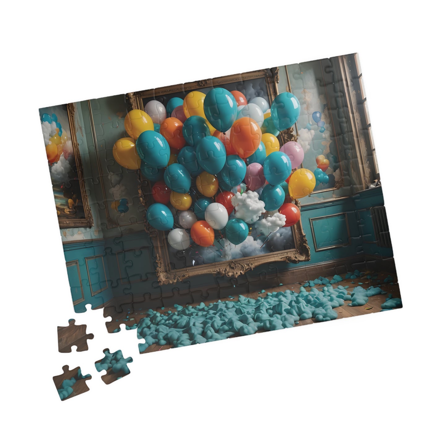 Broken balloon Puzzle (110, 252, 520, 1014-piece)