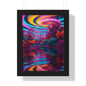 Psychedelic lobby Framed Vertical Poster