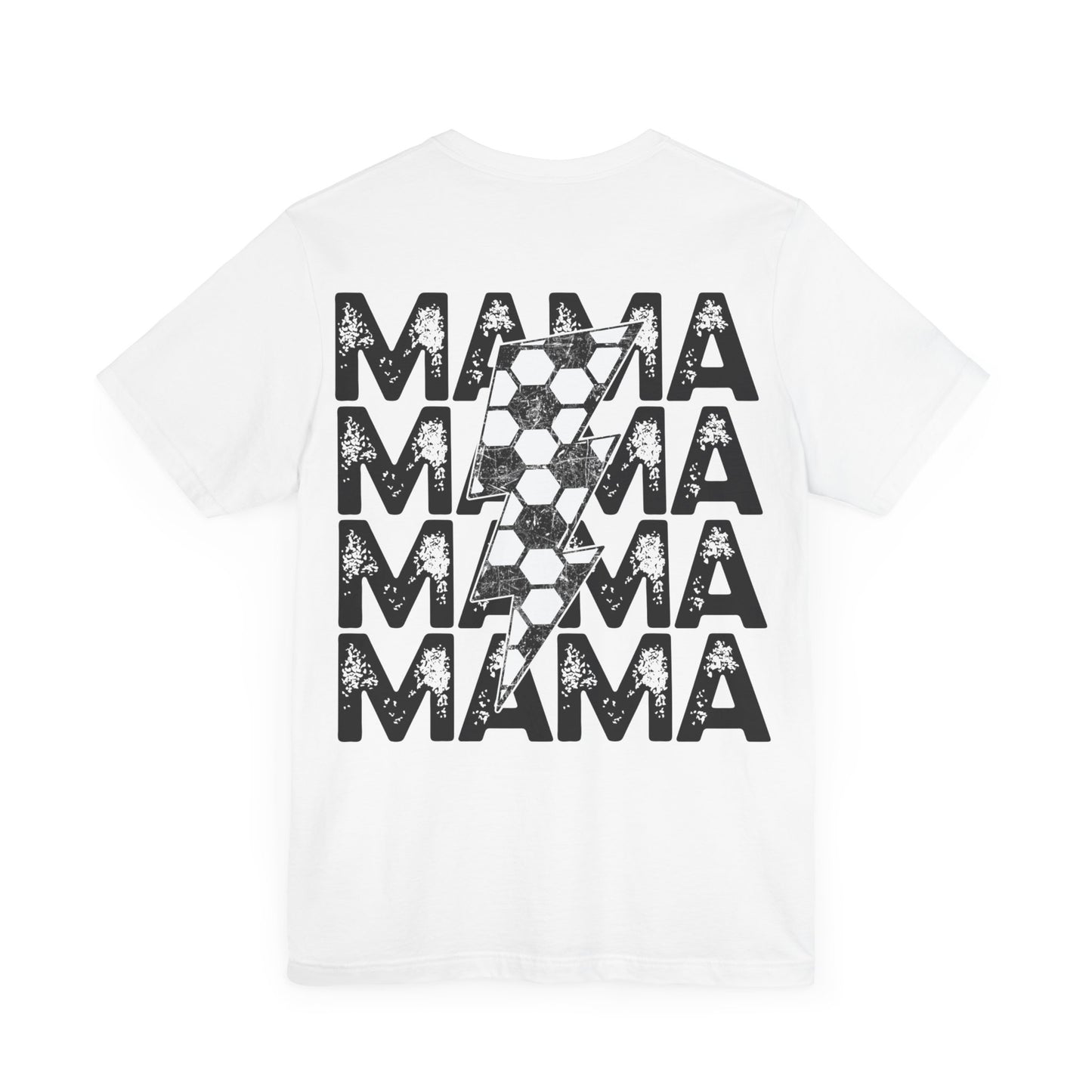 Distressed Soccer mama Unisex Jersey Short Sleeve Tee