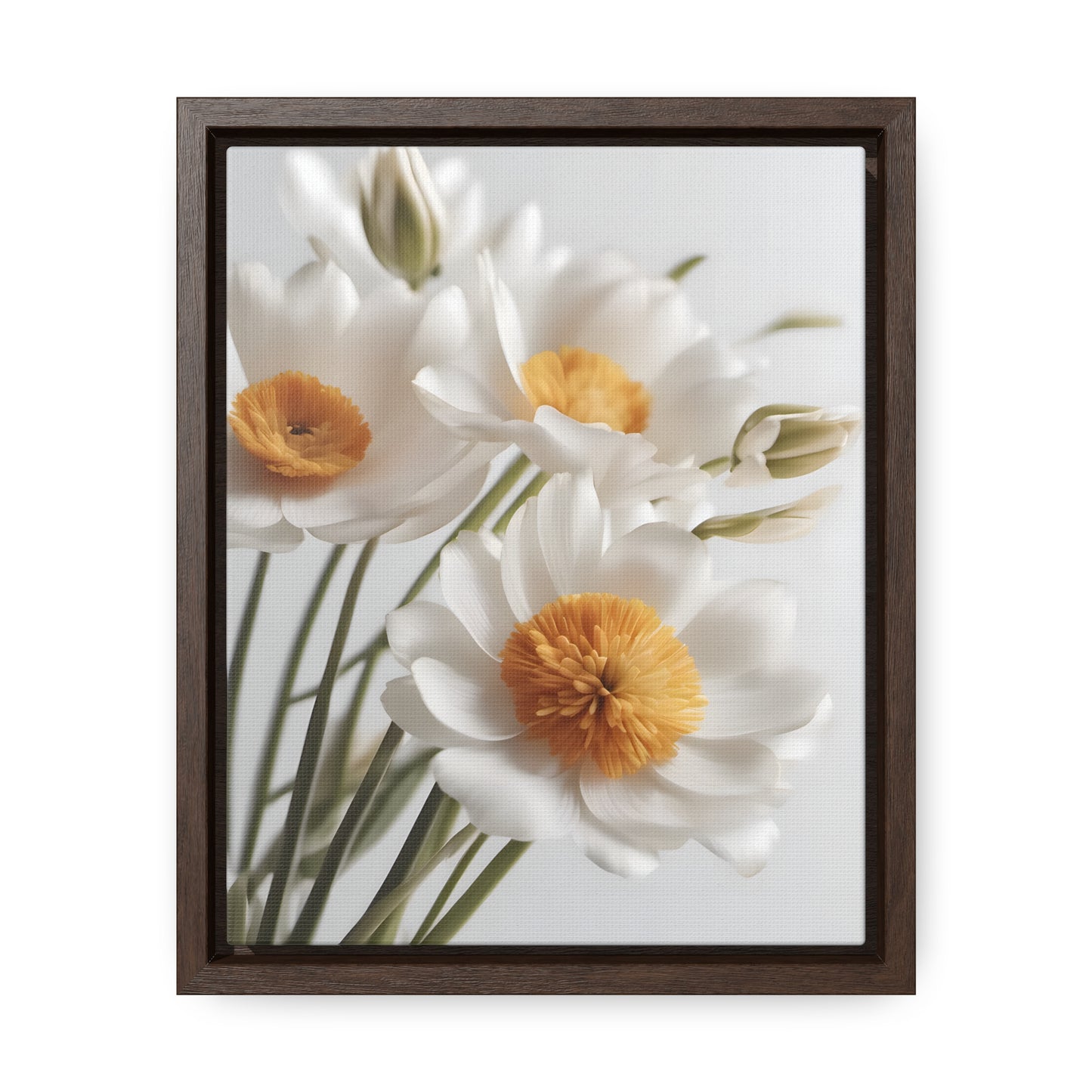 Daisy Gallery Canvas Wraps, Vertical Frame