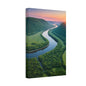 Mississippi River Valley Canvas Stretched, 0.75"