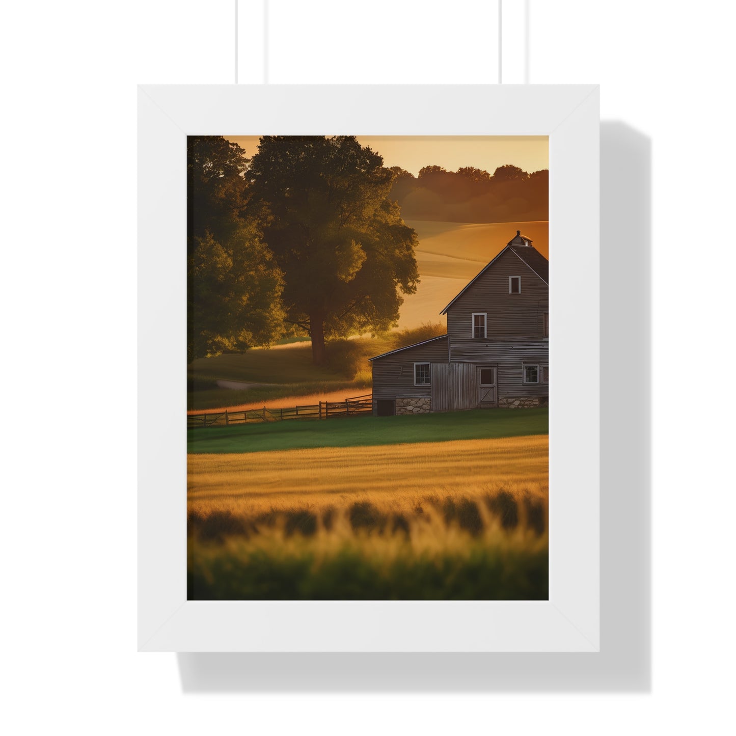 Farmhouse Gallery Canvas Wraps, Vertical Frame