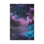 Alcohol ink mystic night Matte Canvas, Stretched, 0.75"