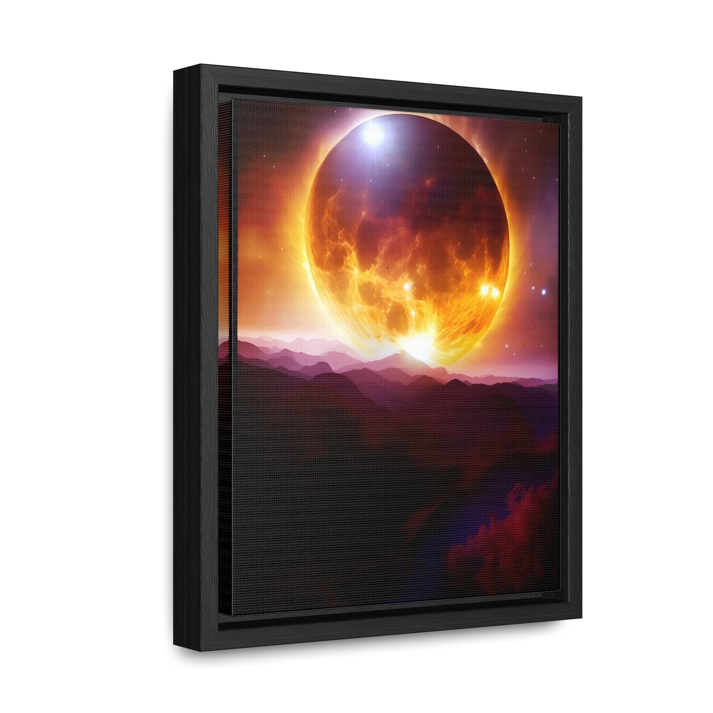 Eclipse Matte Canvas, Stretched, 0.75"