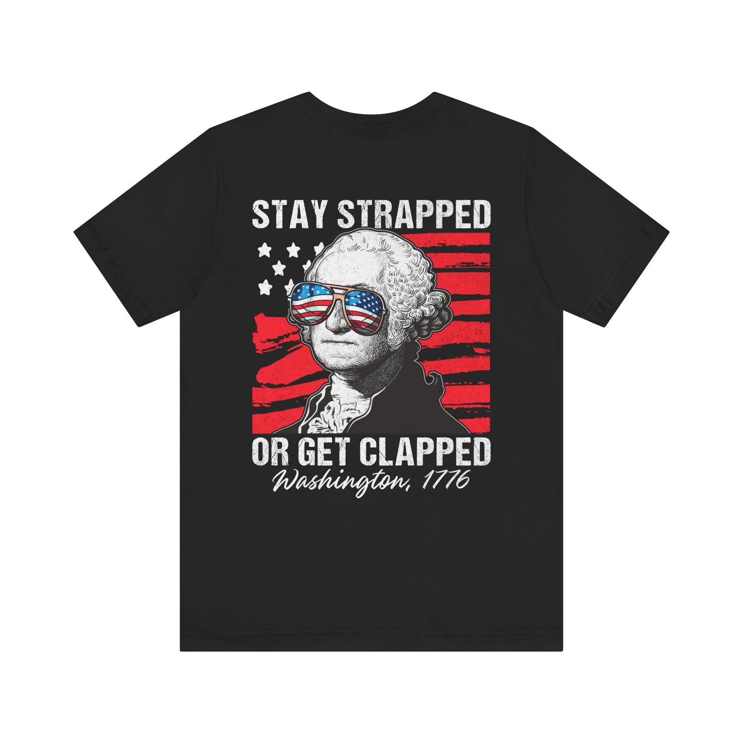 Stay strapped Unisex Jersey Short Sleeve Tee