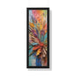 Paper flowers pastel 5 Framed Vertical Poster