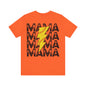 Distressed Softball mama Unisex Jersey Short Sleeve Tee