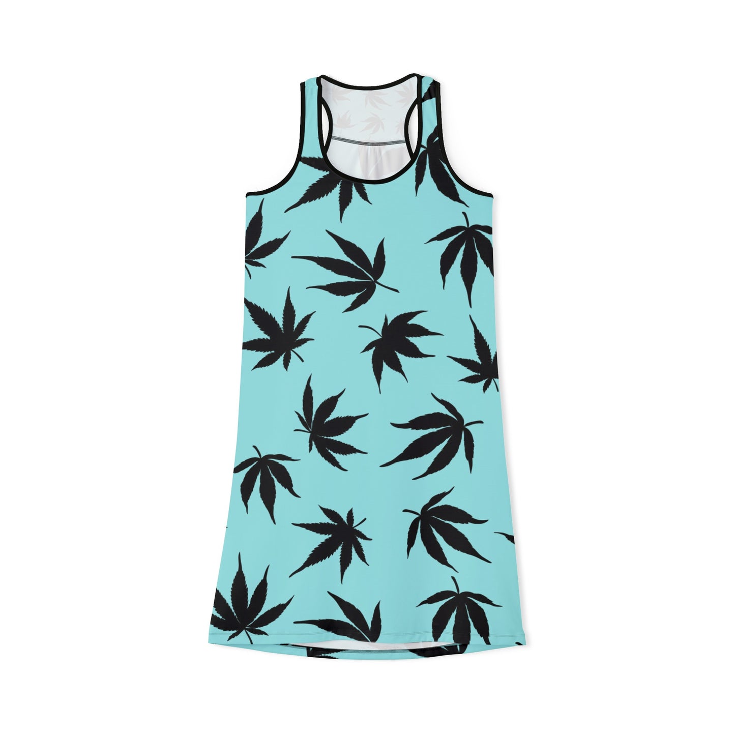 Ganja summer days Women's Racerback Dress (AOP)