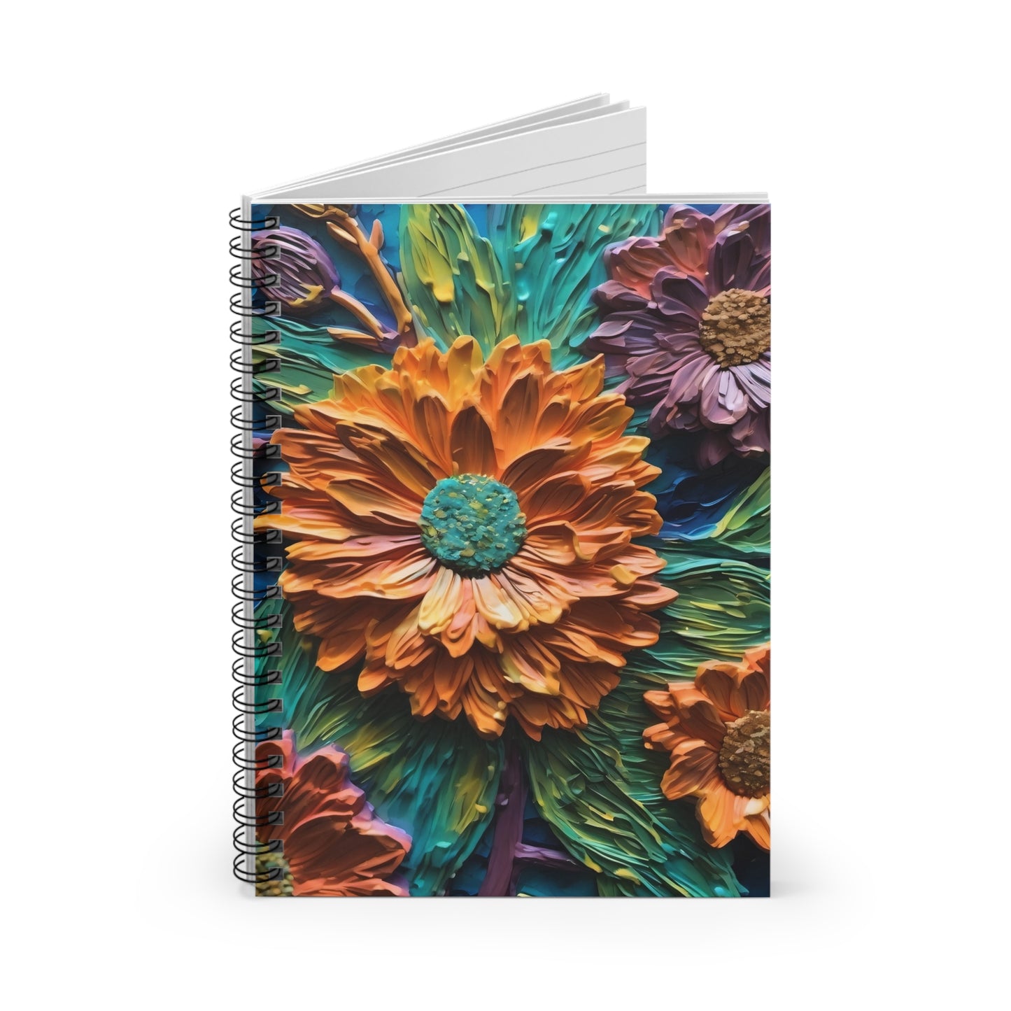 Pallet knife Spiral Notebook - Ruled Line