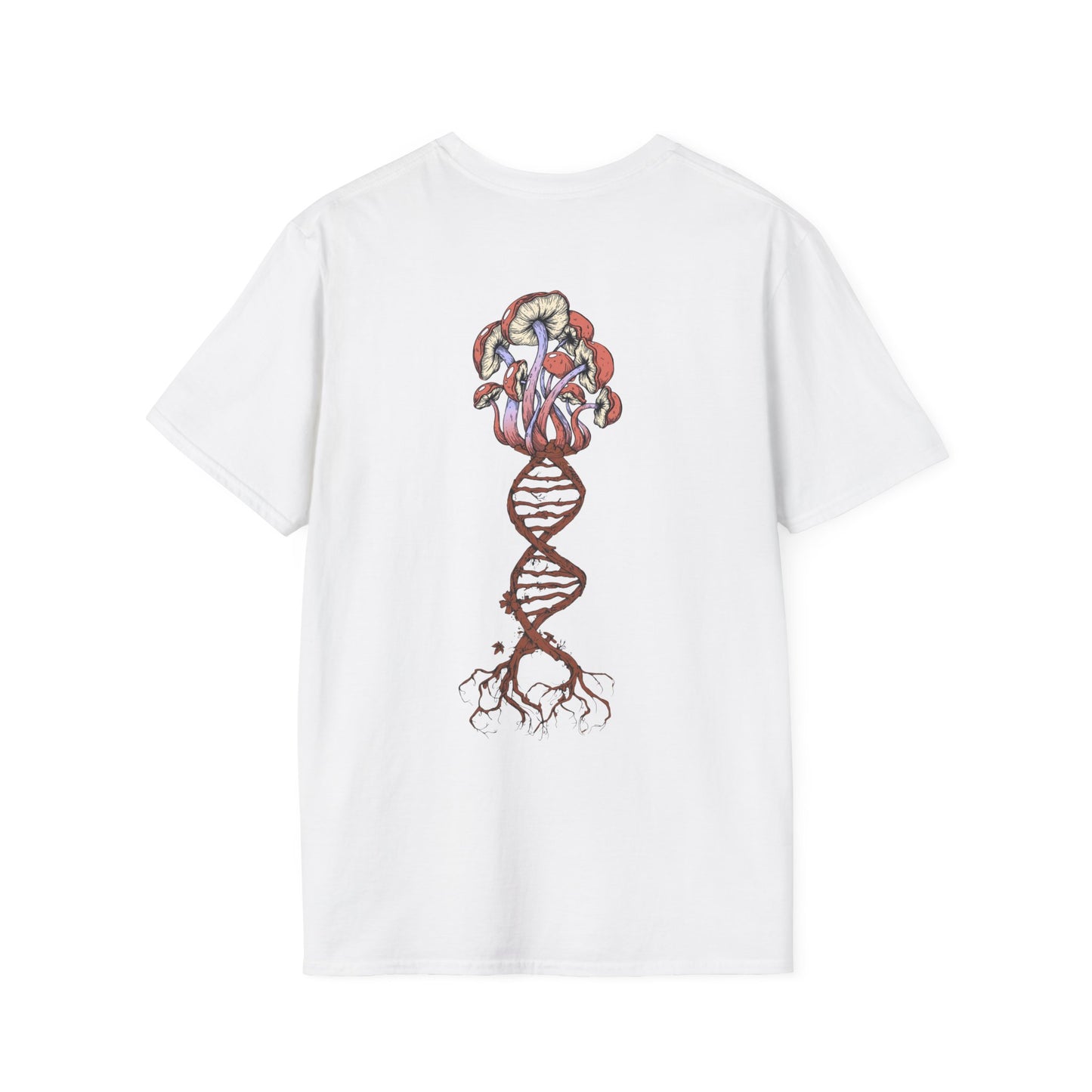 Mushroom DNA Unisex Softstyle T-Shirt