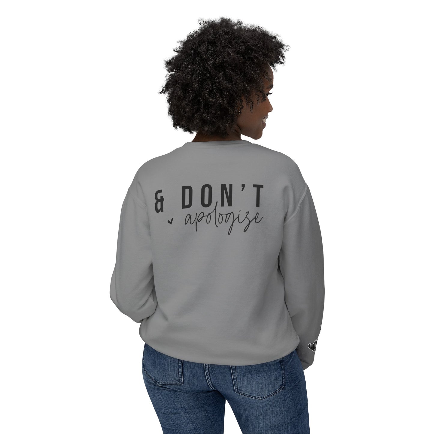 Be yourself Unisex Lightweight Crewneck Sweatshirt