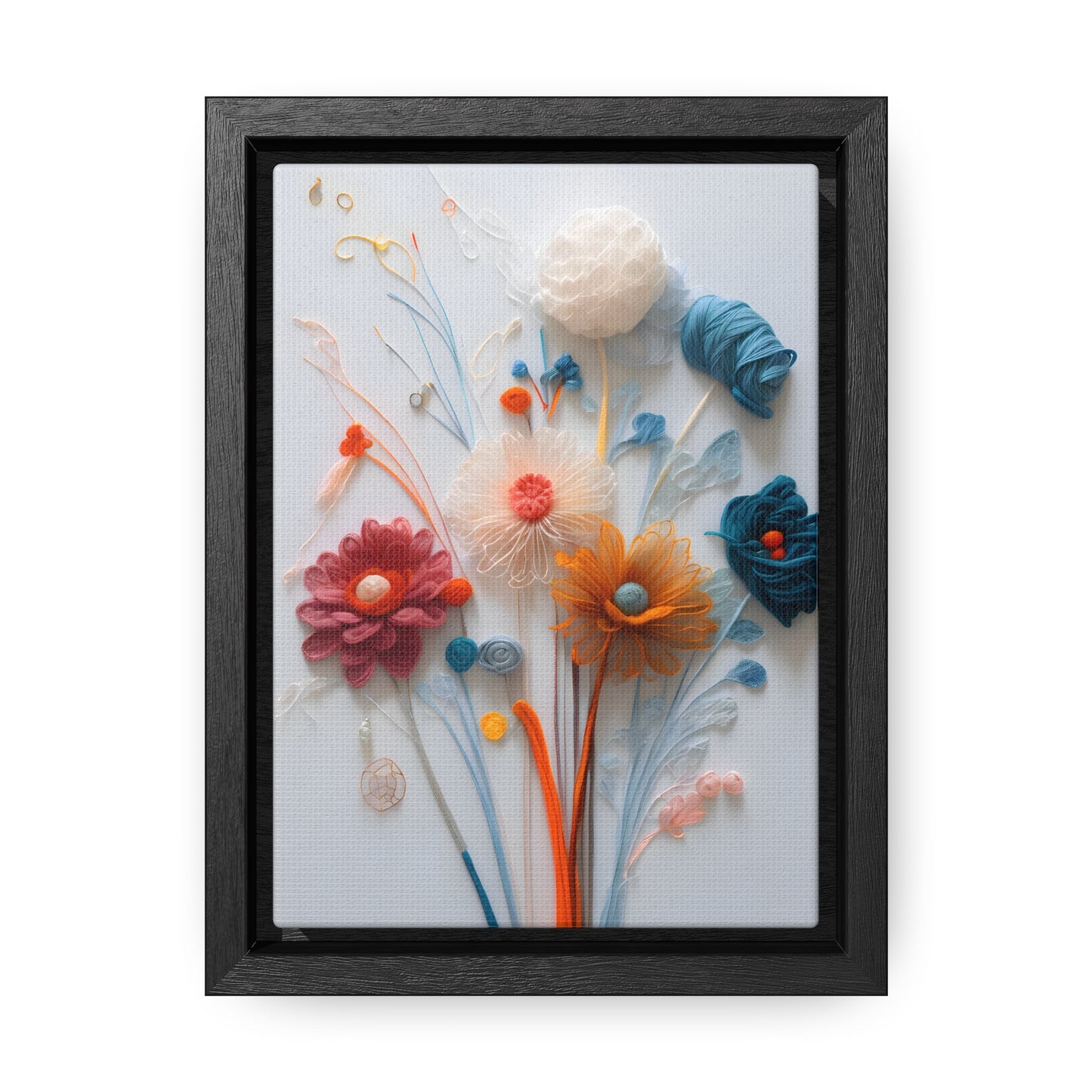 Needle work Gallery Canvas Wraps, Vertical Frame