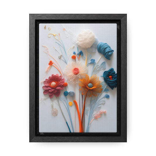 Needle work Gallery Canvas Wraps, Vertical Frame