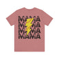 Distressed Softball mama Unisex Jersey Short Sleeve Tee