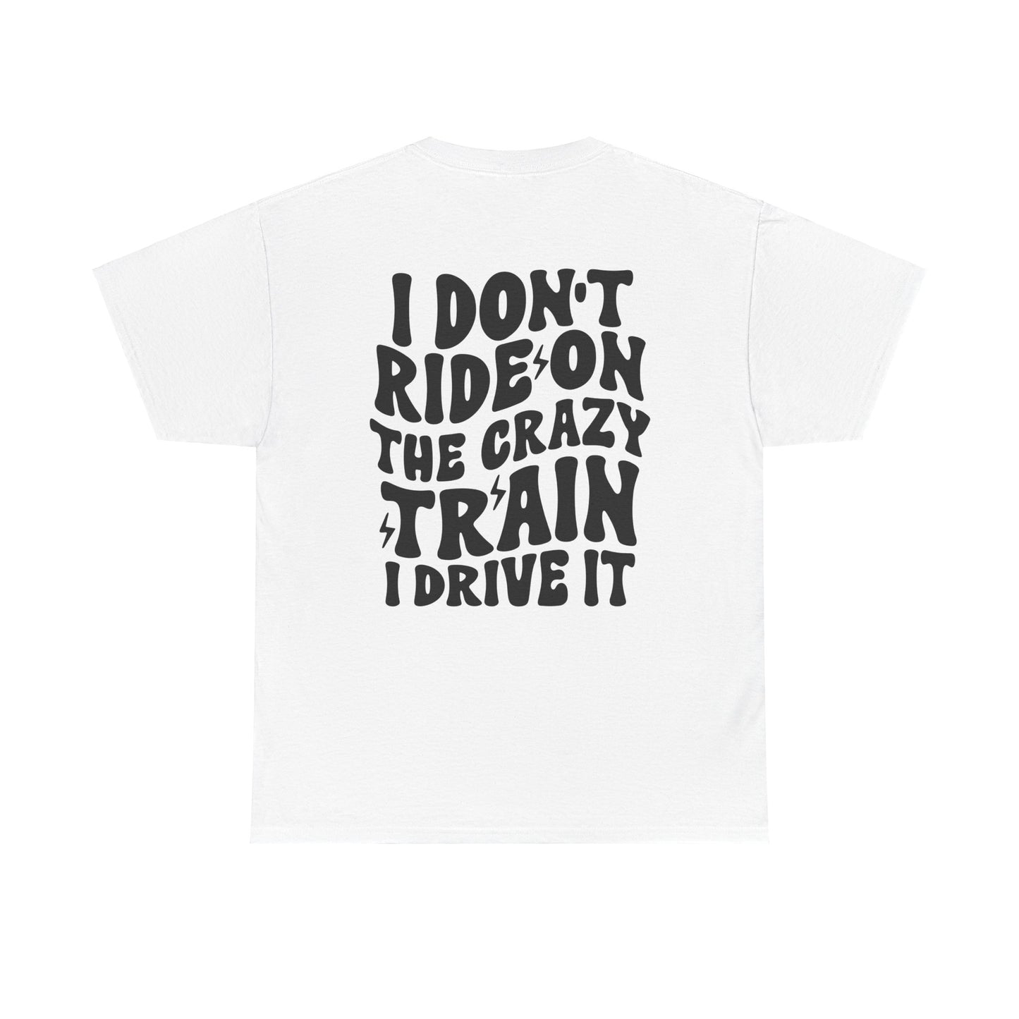 Crazy Train Unisex Heavy Cotton Tee