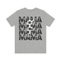 Distressed Soccer mama Unisex Jersey Short Sleeve Tee