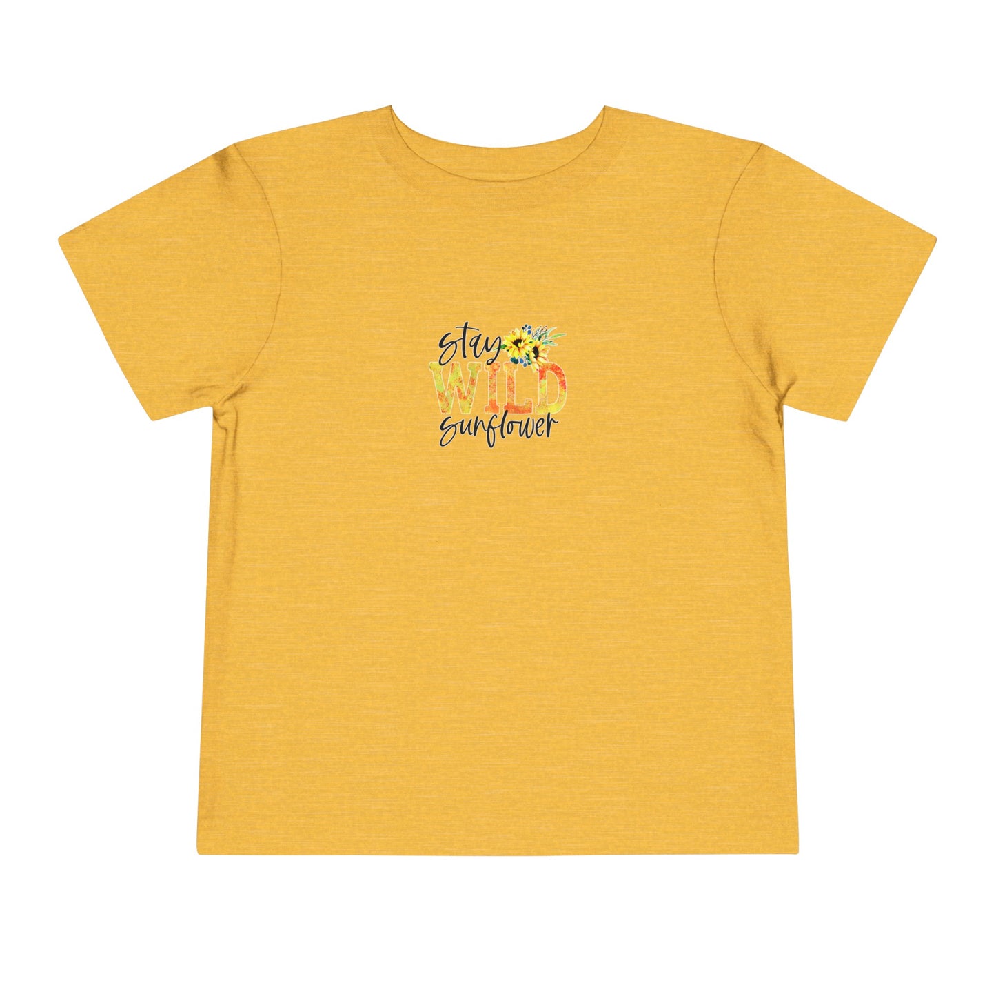 Sunflower Toddler Short Sleeve Tee