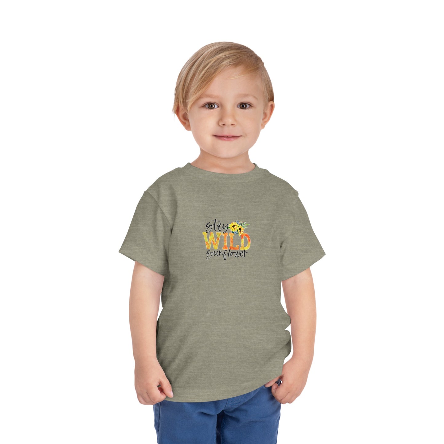 Sunflower Toddler Short Sleeve Tee