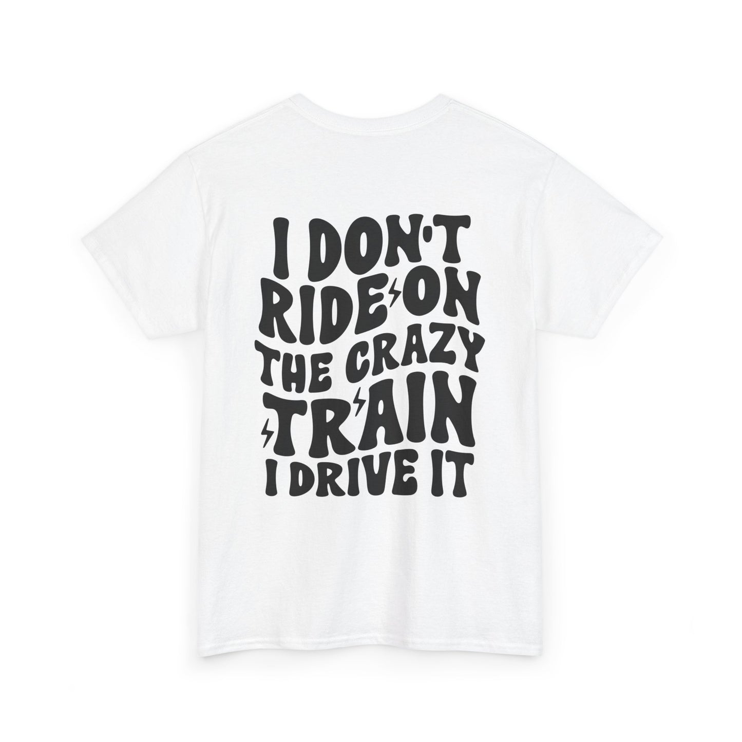 Crazy Train Unisex Heavy Cotton Tee