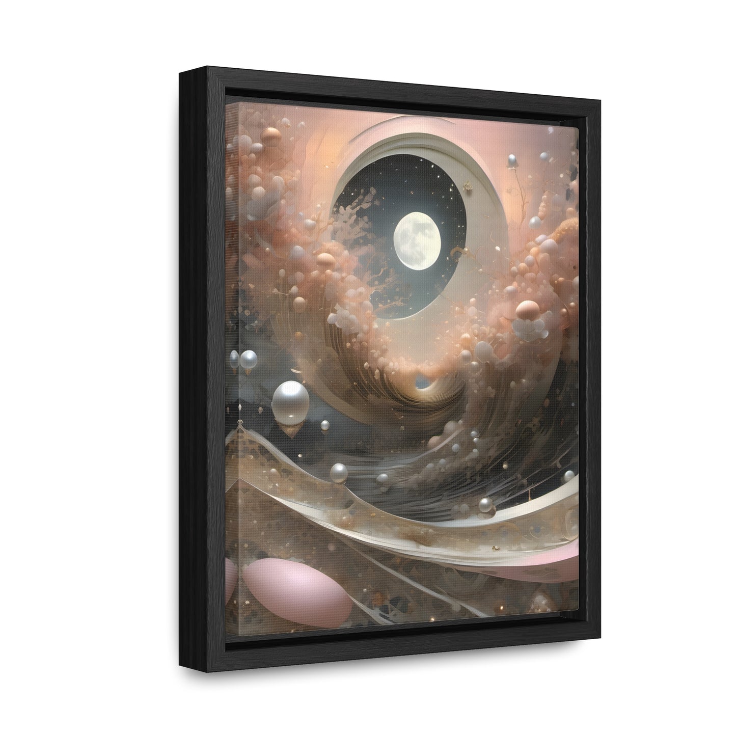 Pearl Deco Gallery Canvas Wraps, Vertical Frame