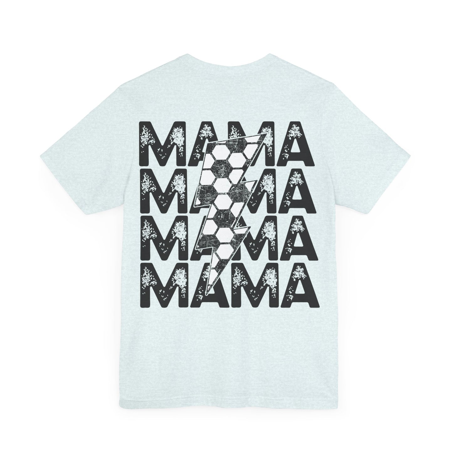 Distressed Soccer mama Unisex Jersey Short Sleeve Tee