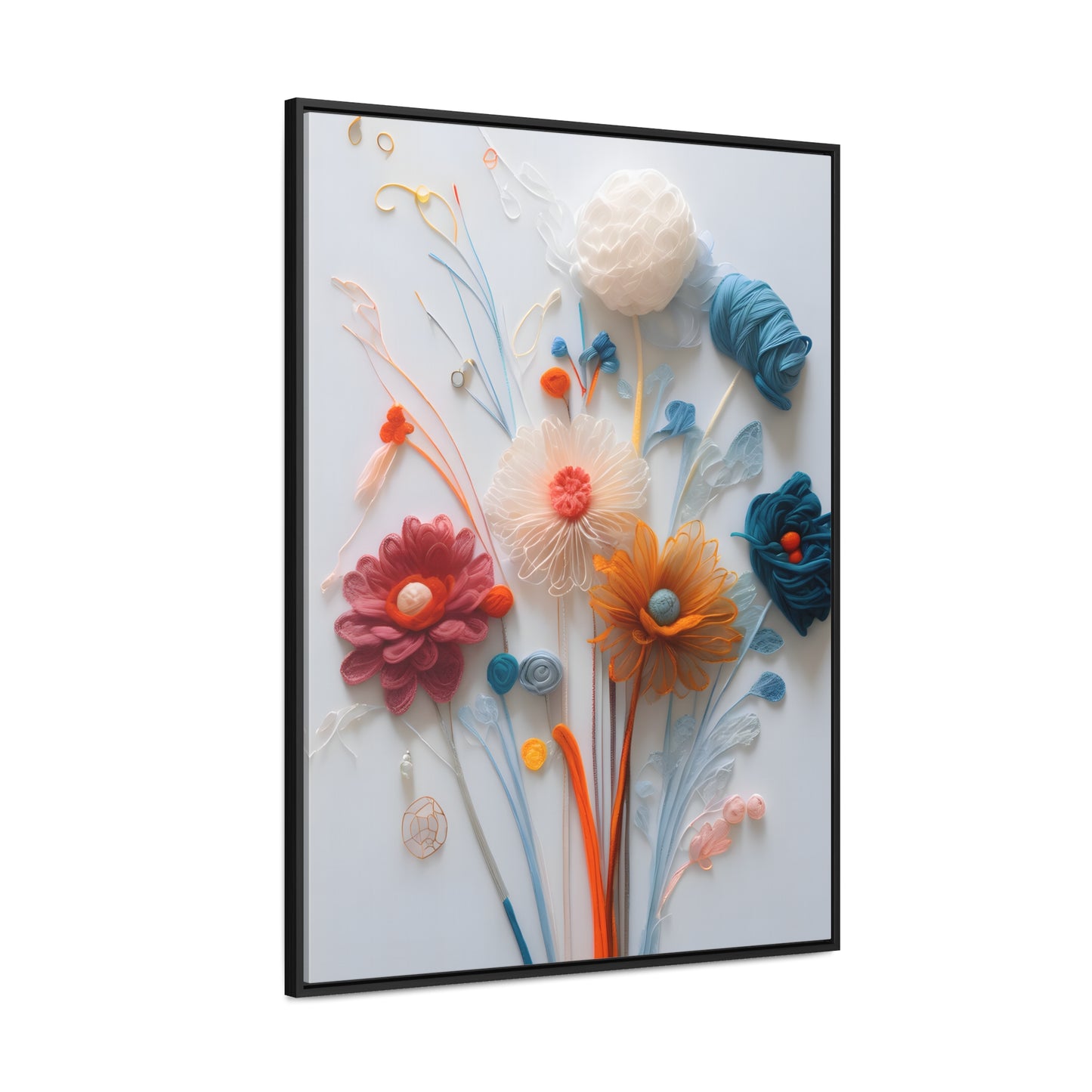 Needle work Gallery Canvas Wraps, Vertical Frame