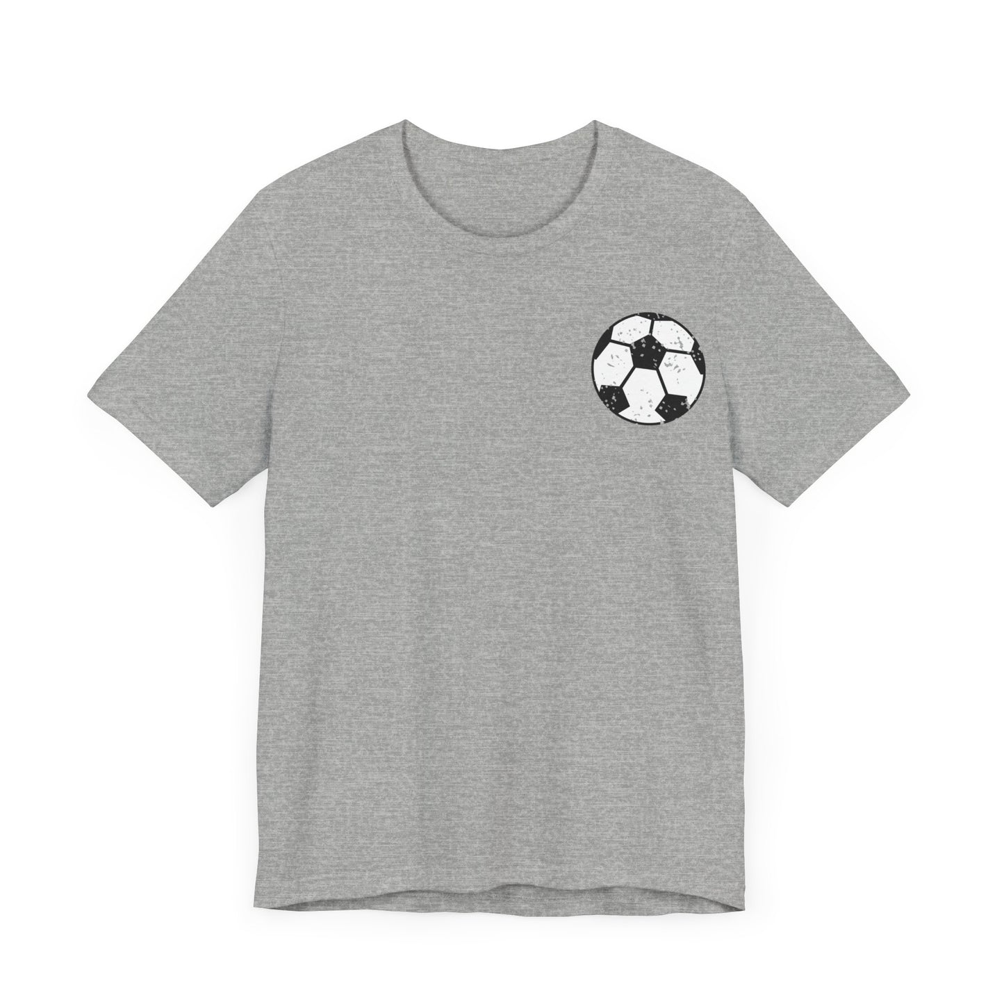 Distressed Soccer mama Unisex Jersey Short Sleeve Tee