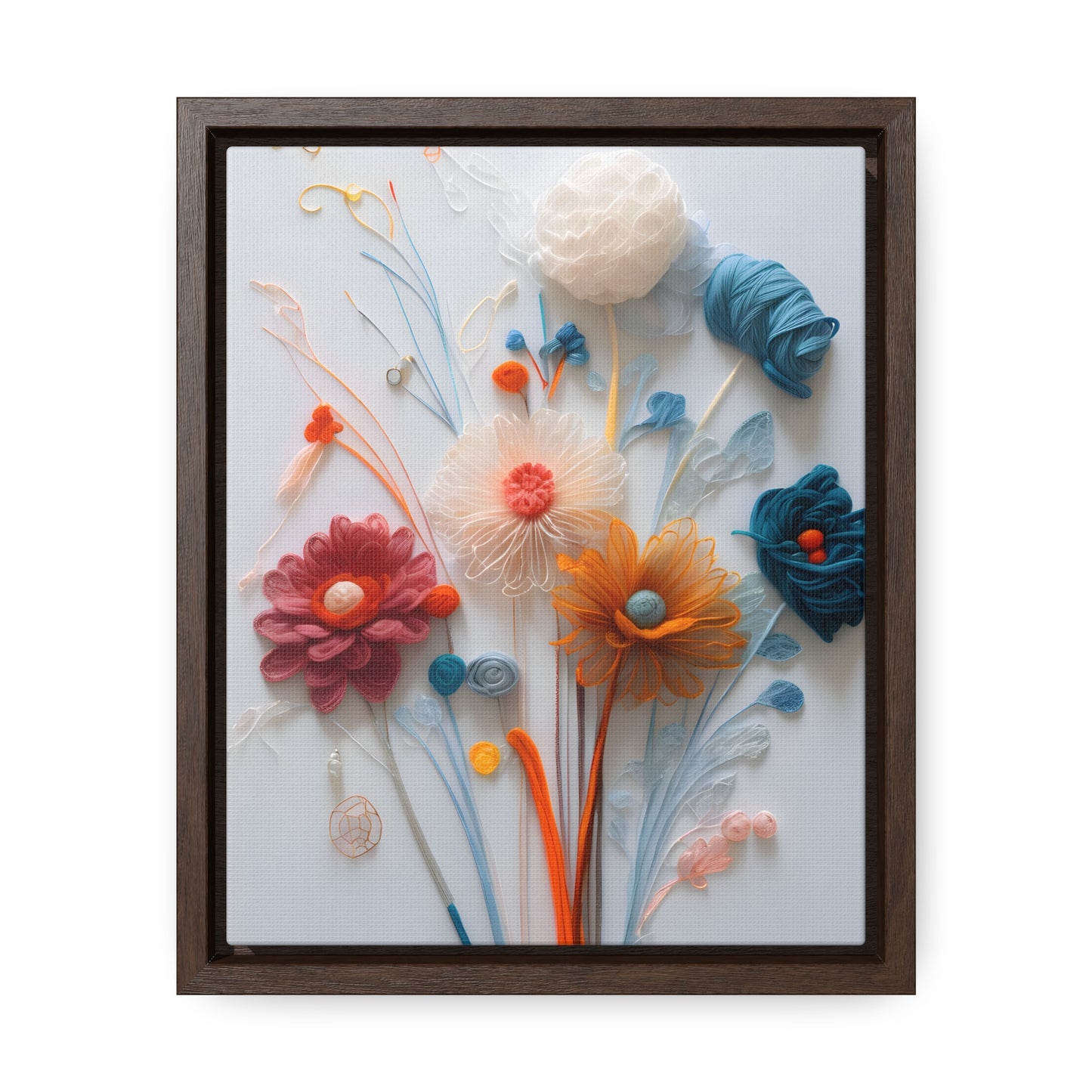 Needle work Gallery Canvas Wraps, Vertical Frame