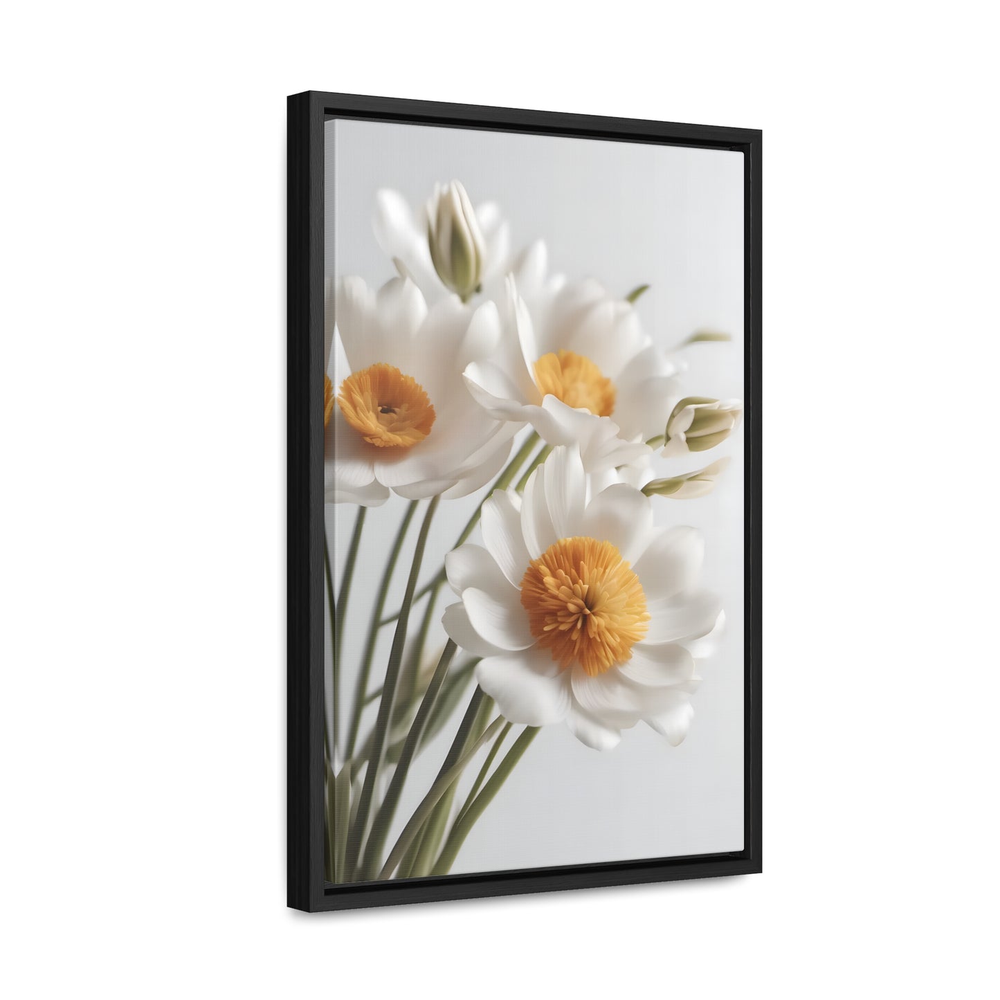 Daisy Gallery Canvas Wraps, Vertical Frame