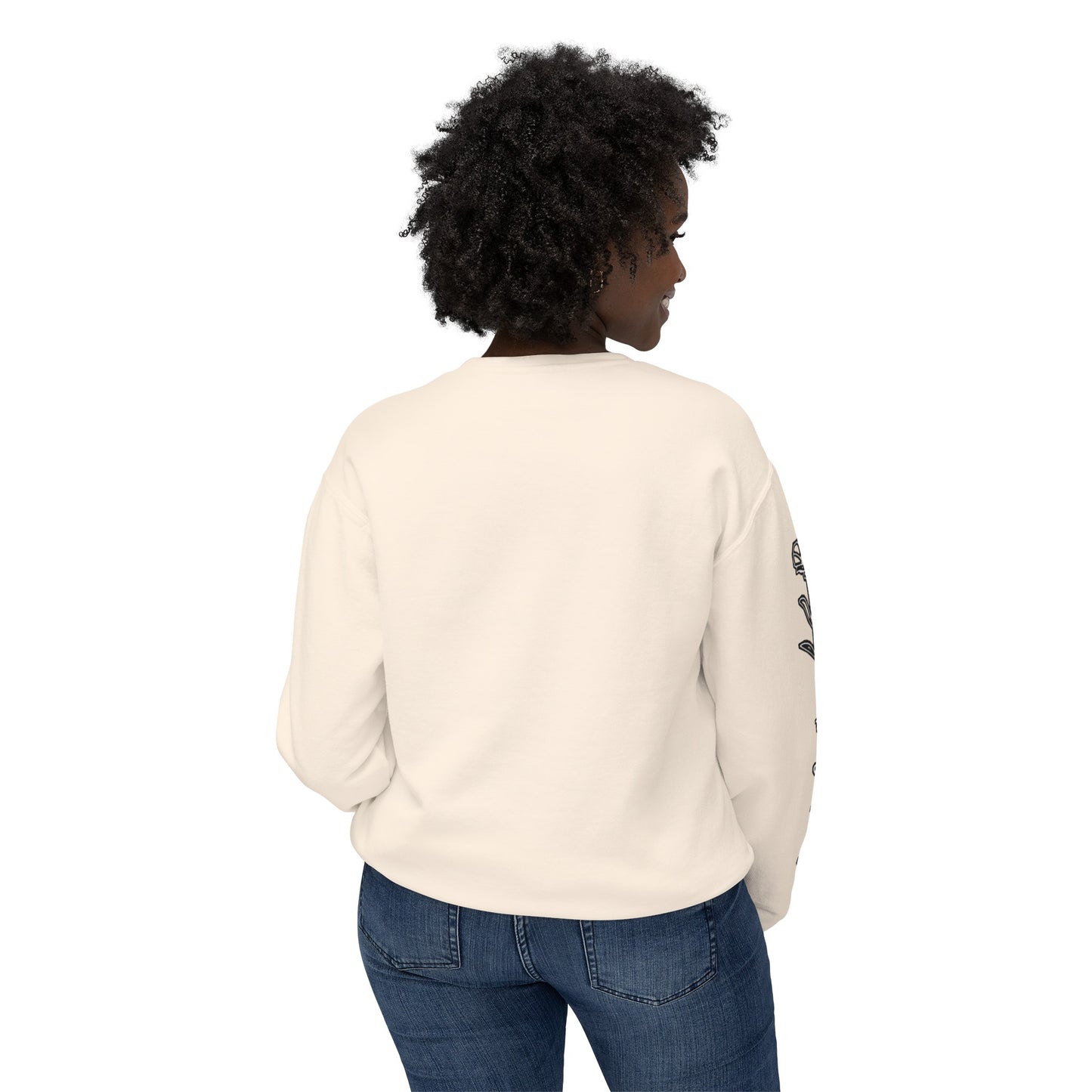 Wildflower Mama Unisex Lightweight Crewneck Sweatshirt