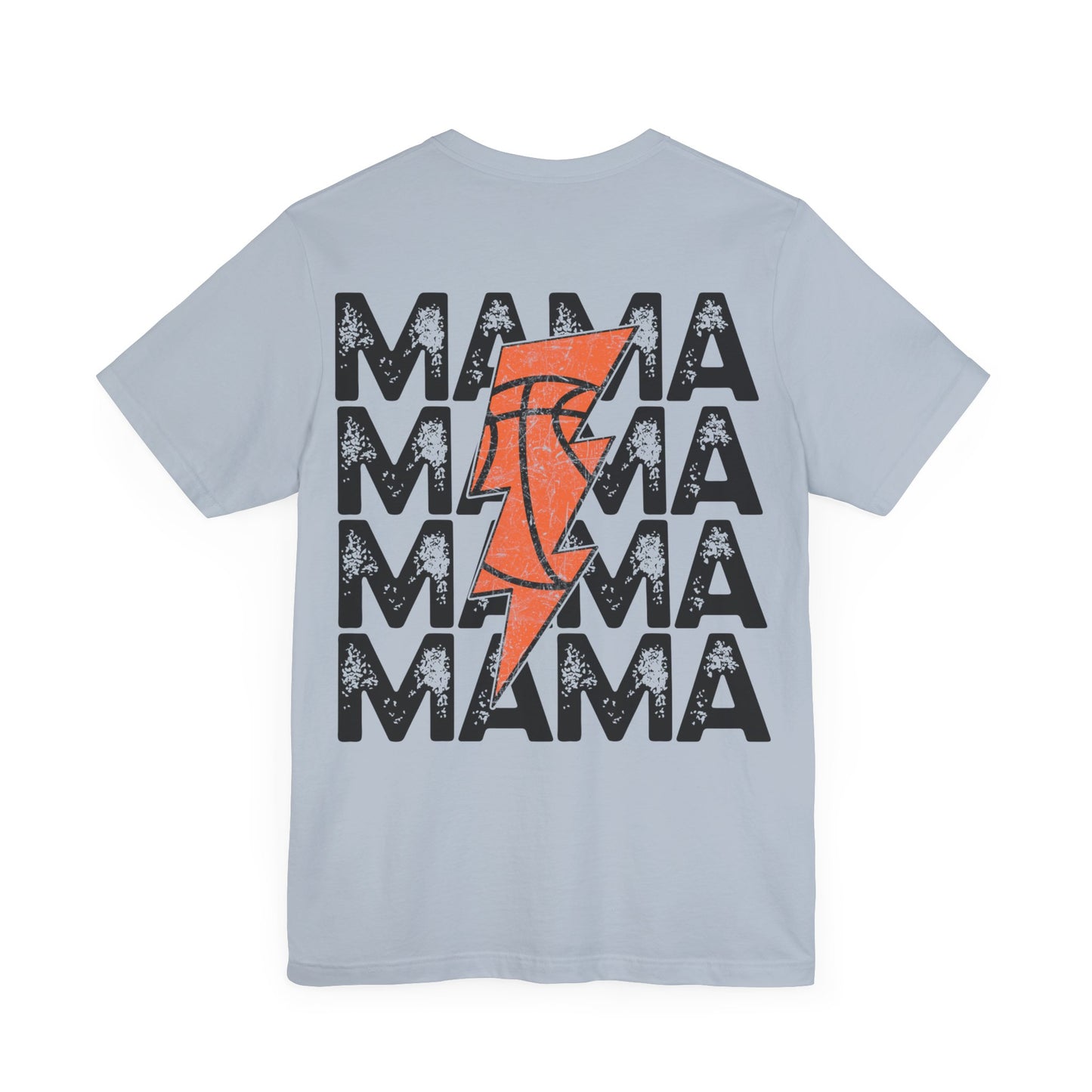 Distressed football mama Unisex Jersey Short Sleeve Tee