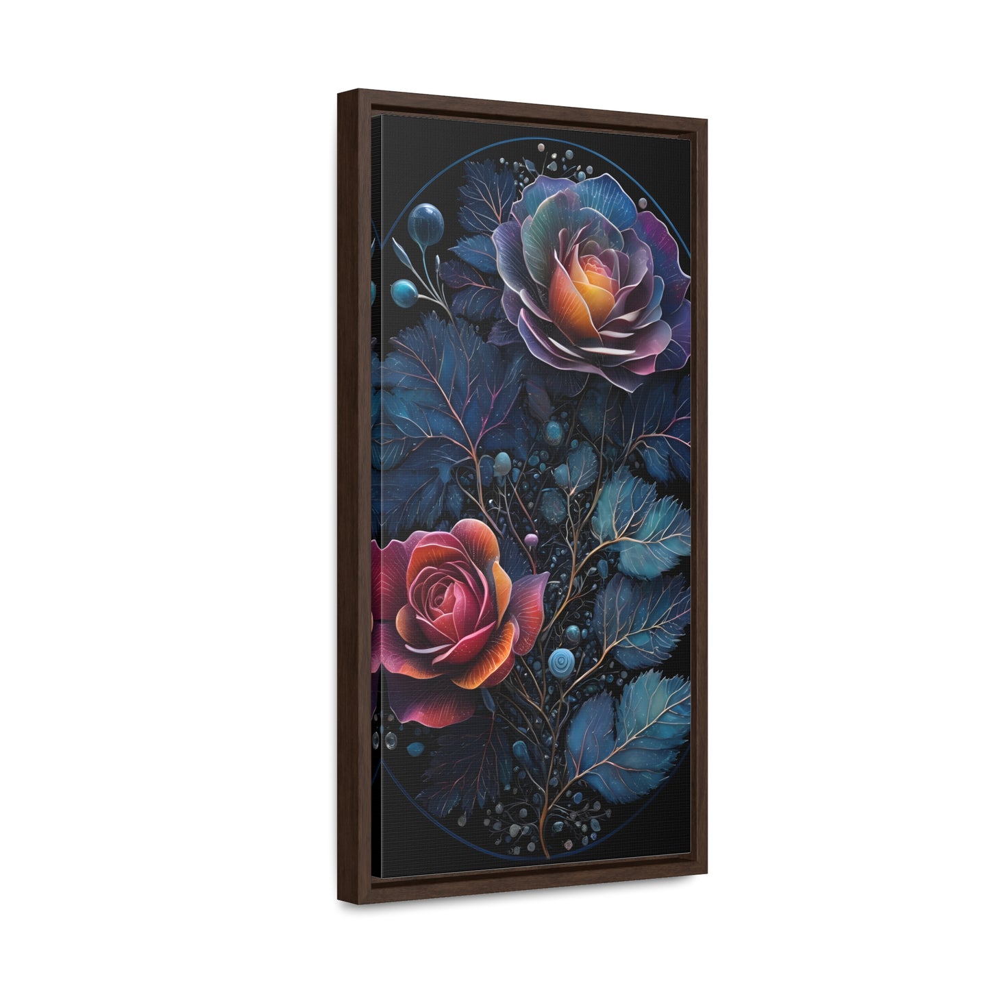 Rosey escapes Gallery Canvas Wraps, Vertical Frame