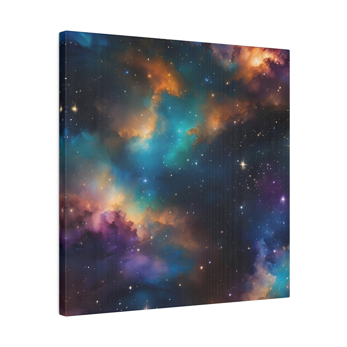 Alcohol ink Galaxy Matte Canvas, Stretched, 0.75"