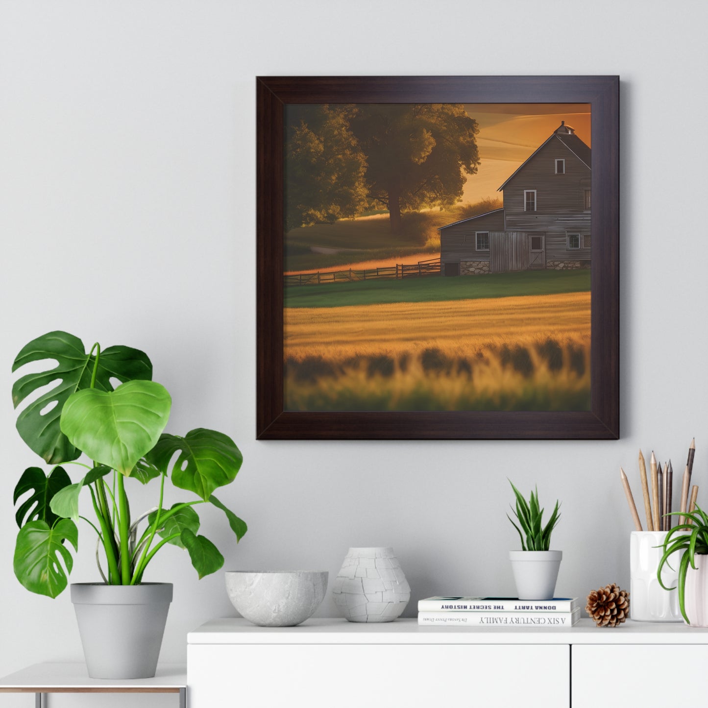 Farmhouse Gallery Canvas Wraps, Vertical Frame