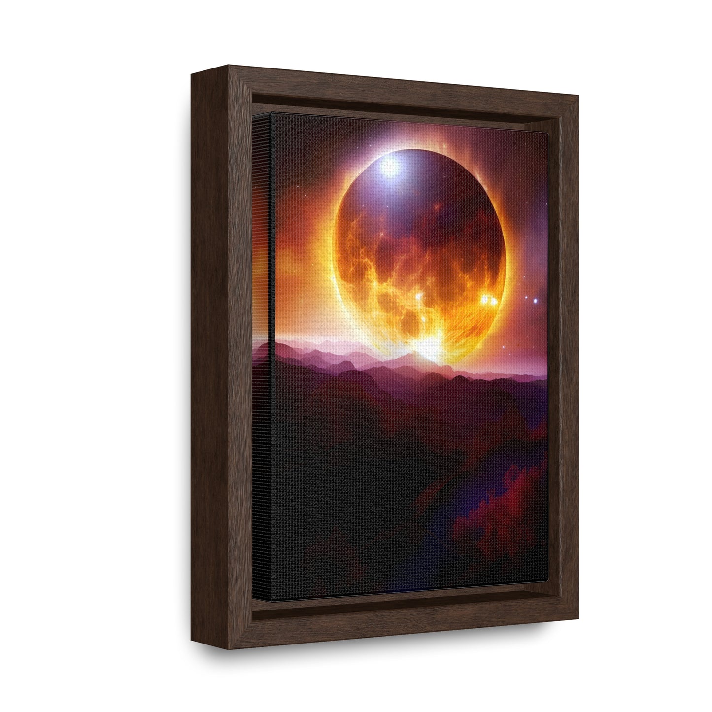 Eclipse Matte Canvas, Stretched, 0.75"