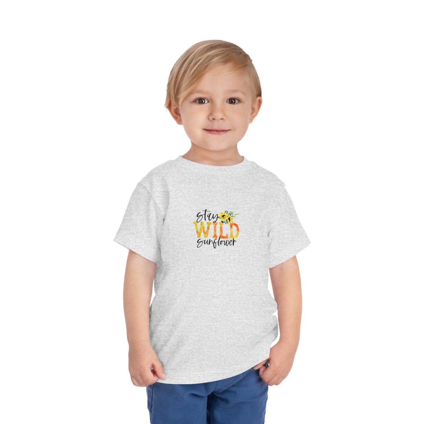 Sunflower Toddler Short Sleeve Tee