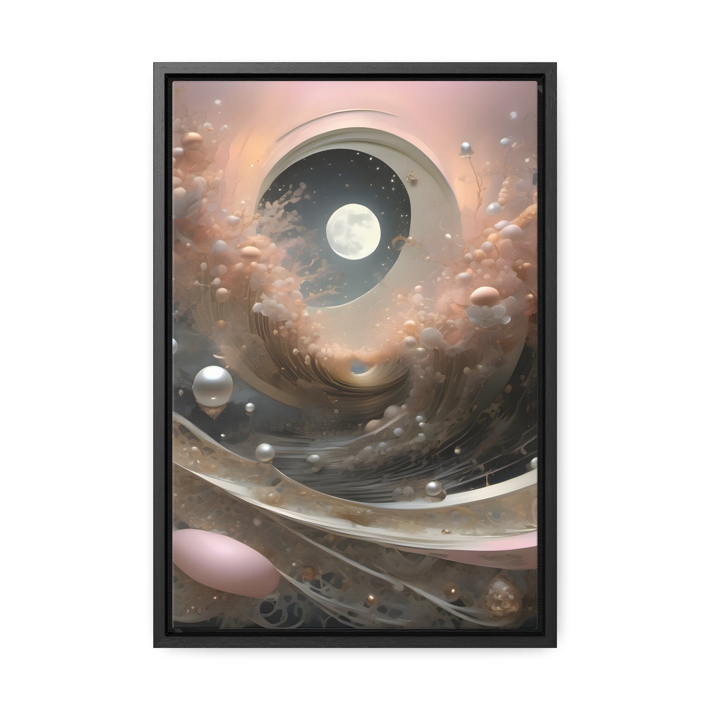 Pearl Deco Gallery Canvas Wraps, Vertical Frame