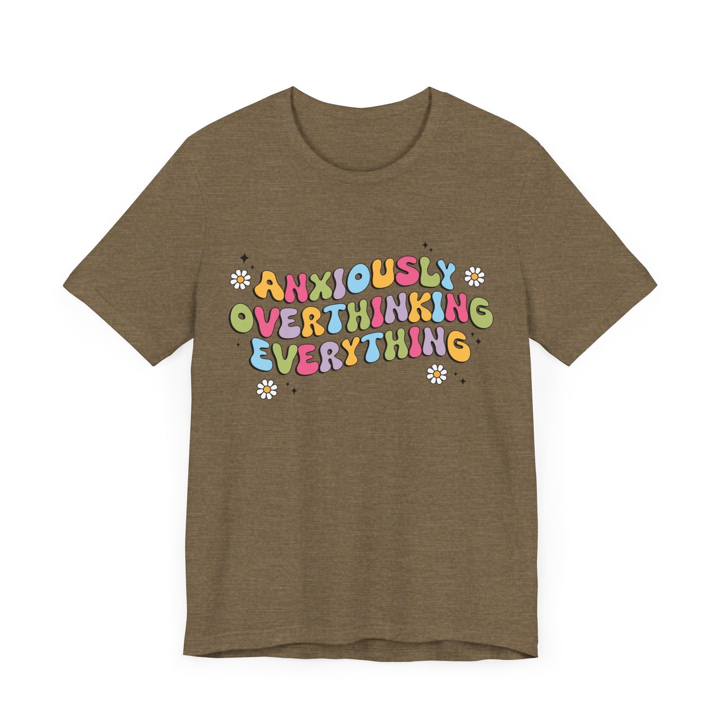 Overthinking Unisex Jersey Short Sleeve Tee