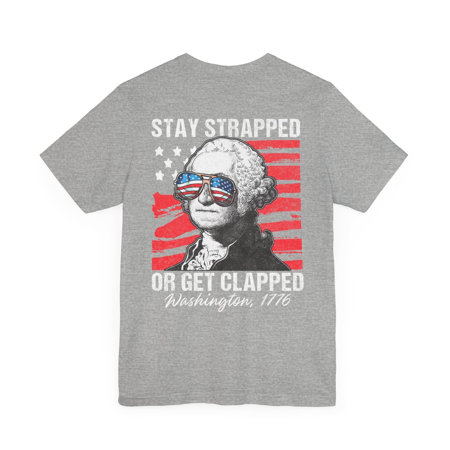 Stay strapped Unisex Jersey Short Sleeve Tee