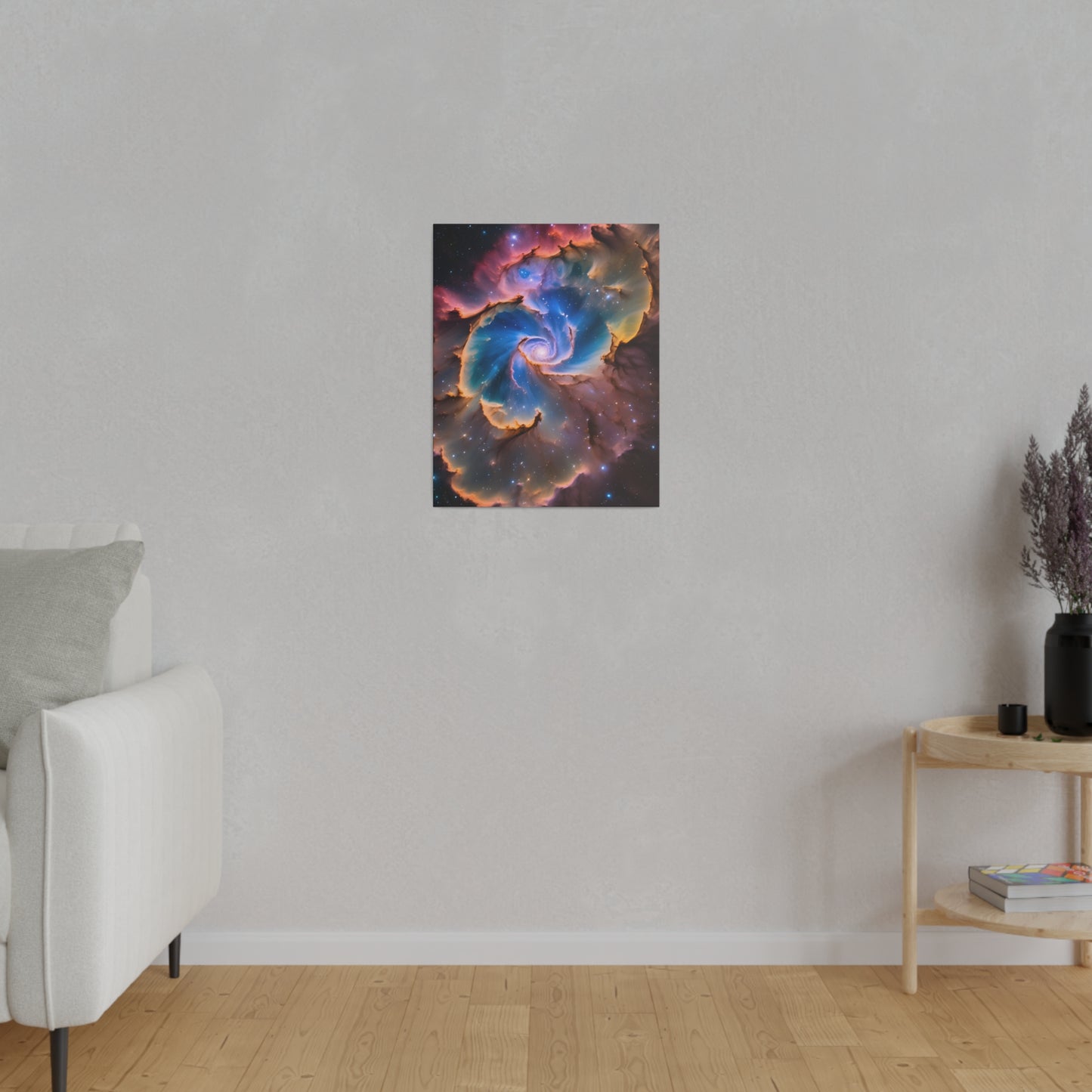 Hubble nebula Matte Canvas, Stretched, 0.75"